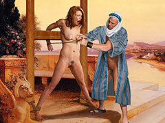 Slavegirls in an oriental..