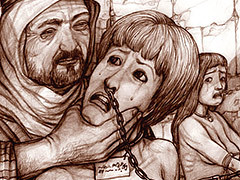 Slave market by Hines