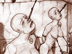Slave market by Hines
