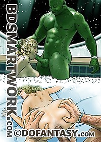 Is she fucking every creature with a big fat cock pic 1