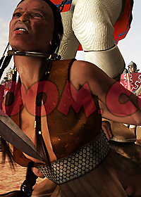 She slumped in her bonds pic 1