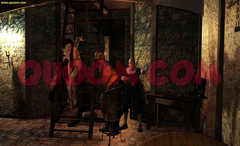 Her whole body jerked under the searing pain