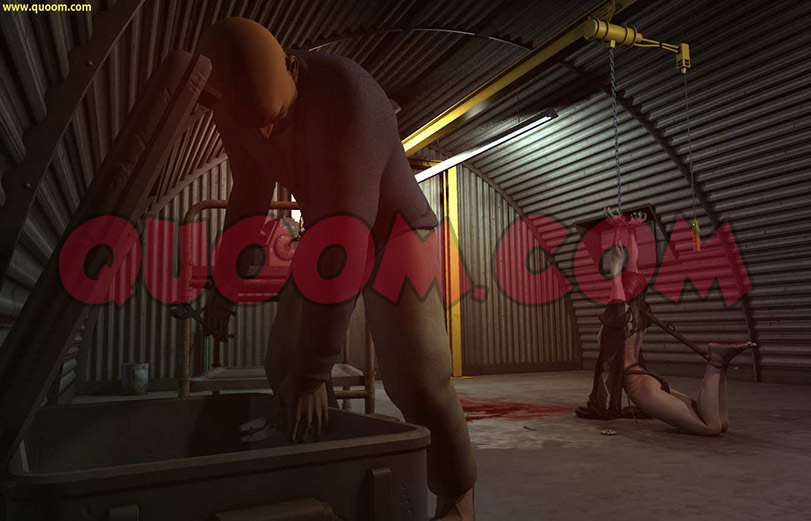 A single stifled cry escaped from between her clenched teeth