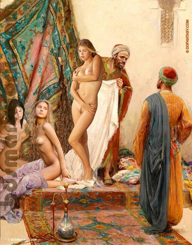 I'll have her chained up