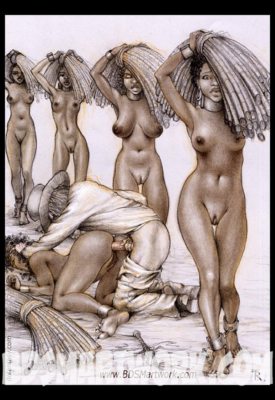 The slave master is king in the sugar fields