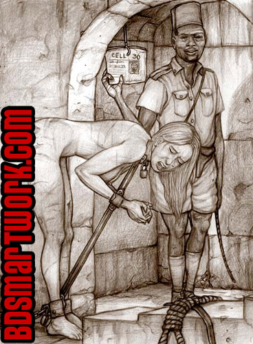 As she lay there beside her dozing black master