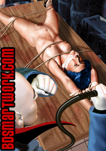 I want the bitch terrified