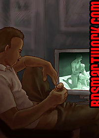 The gently swaying figure of the naked girl pic 1