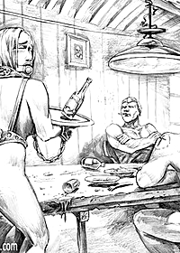 Make the bitch gag on my cock pic 3