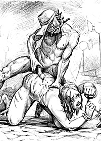 As he drove his cock into her juicy cunt over pic 1