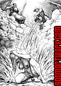 As he drove his cock into her juicy cunt over pic 2