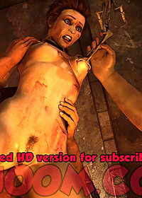 Preparing herself for the first taste of her sadism pic 3