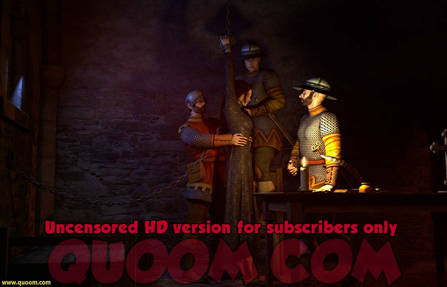 Stunning knowledge of her helplessness to stop her torment