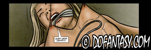 Under the harsh fluorescent lights, a girl can cry and scream all she wants