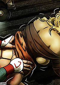 She was floating over the abyss of pleasure and pain pic 3