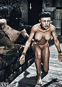 The pain in her anus was bad, but she made an effort and tried to focus pic 1