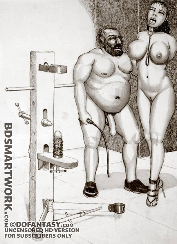 Anal slaves needed to be trained to service the biggest cocks