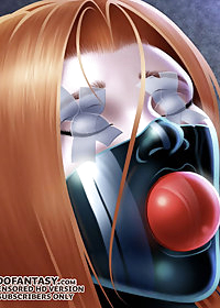 Her legs had been bent double, ankles strapped to thighs, shins strapped to knees pic 2