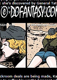 General Tata is a fearsome monster who knows no mercy, especially not toward beautiful, proud, and arrogant white women pic 4