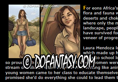 A tribal Shaman develops a taste for white meat