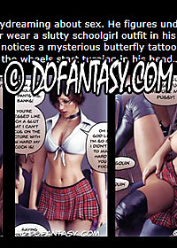 Training haughty, stuck up teacher Alicia Banks into his personal, unwilling, and comically aroused slave pic 4