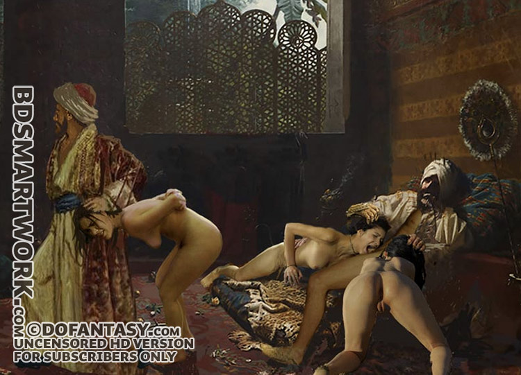 He adjusted the ropes and pulled her knees apart to reveal the delicate pink color inside her vulva