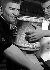 Patricia was placed on a cold metal seat with her legs wide apart and her hands tied behind her back pic 1