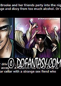 His right hand pinching her large, bouncy tits, his left, between her delicate legs, caressing and penetrating as he breaches her core pic 3