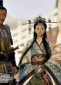 Tan An was thrown through a show trial while the guards stripped the screaming slut of her silks and pearls until she was naked pic 3