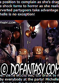 Discovering that Michelle has been left tied up in a closet, he makes a deal with her to clean the house pic 9