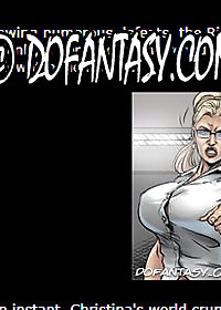 The horny mob tackles her and she is reassigned from the position of a secretary to a lowly fuck toy pic 2