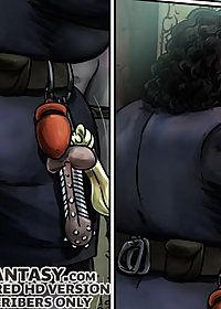 They had straps around their breasts and their vulva pic 1